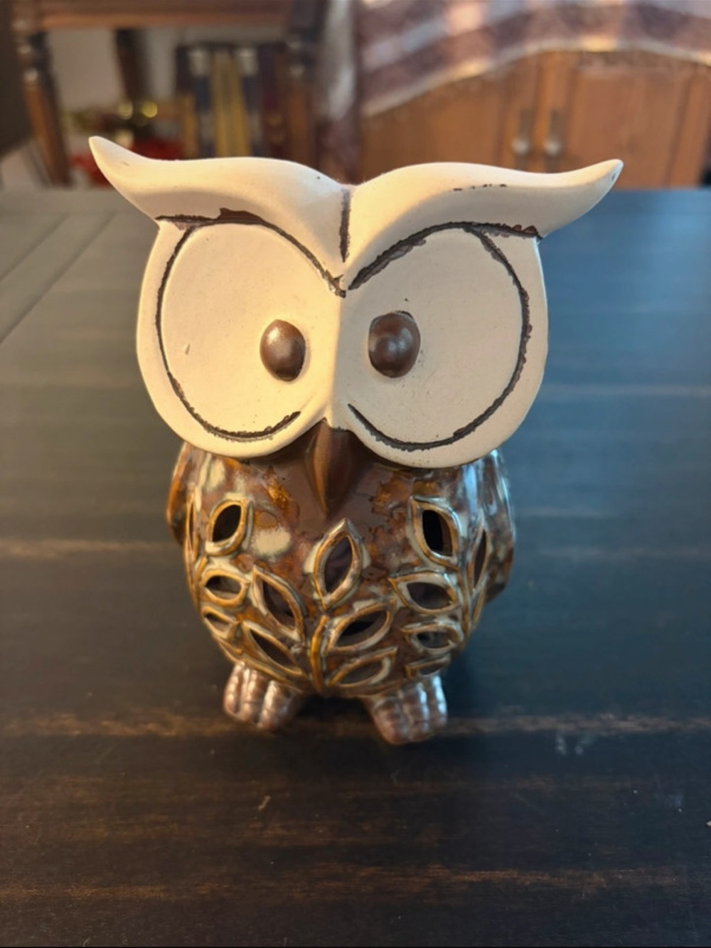 Ceramic Owl with Fragrance Sachet